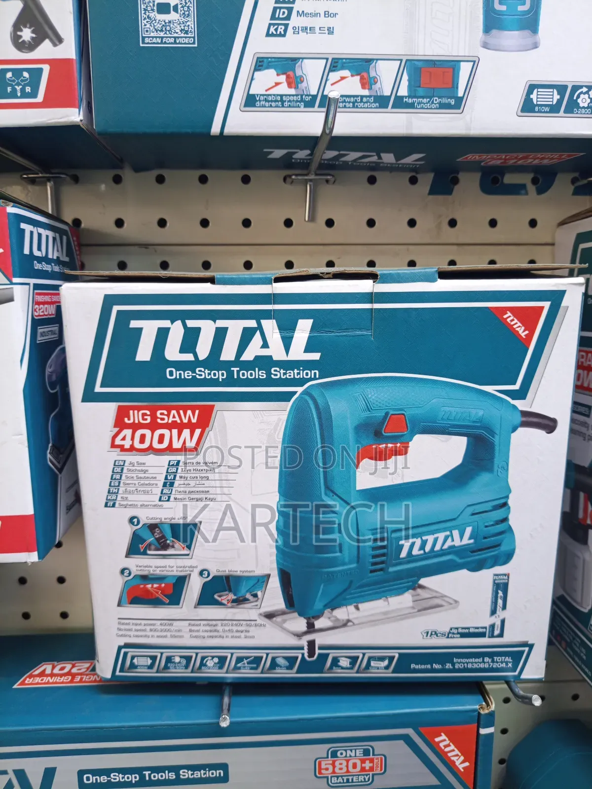 Total 400w Ts Corded Jig Saw