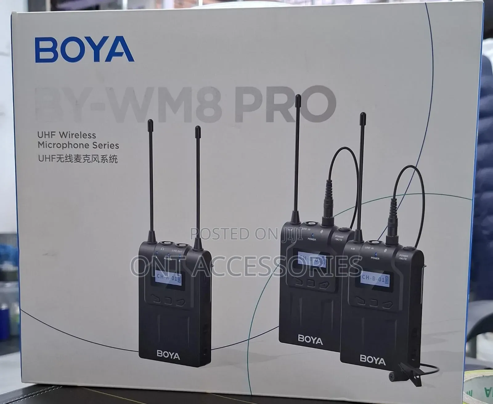 Boya by-Whm8 Pro- Uhf Wireless Microphone
