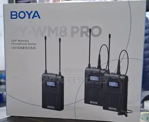 Boya by-Whm8 Pro- Uhf Wireless Microphone