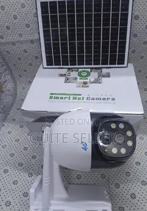 4g V380 Single Lens 4mp Solar PTZ Camera - Real-Time Remote Viewing