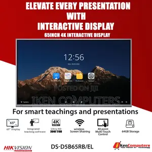 Hikvision Interactive Desplay 65 Inch