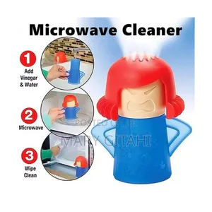 Angry Mama Microwave Steam Cleaner Now