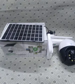V380 Single Lens 2mp Mini Solar PTZ Camera1 360 Degree Rotation