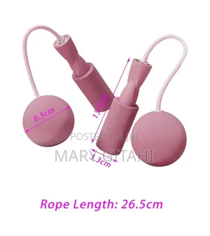 *Cordless Skipping Rope With Ball Tip