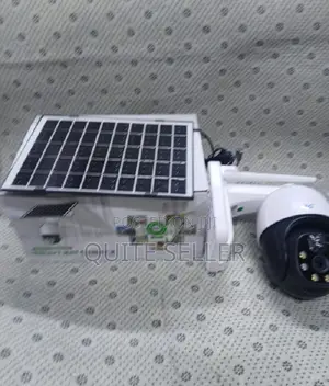 4g V380 Single Lens Solar PTZ Camera Built-in Microphone and Speaker