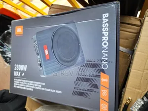 JBL Bass Pro Nano 2800w Underseat Speaker.