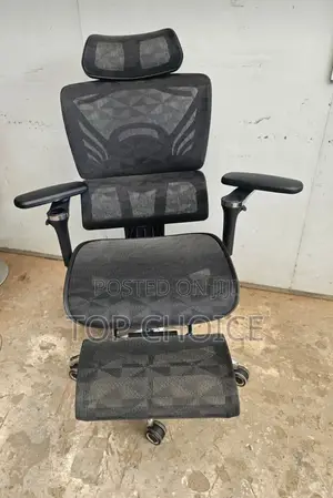 Executive Office Chair With Footrest