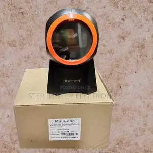 Omnidirectional 1d 2d Usb Pos Round Table Mount Laser Barcode Scanner