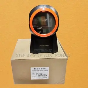 Hands-Free Omnidirectional Usb 2d 1d Round Barcode Scanner