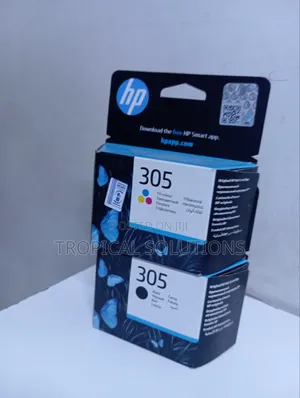 Hp 305 Cartridge Black and Coloured Available