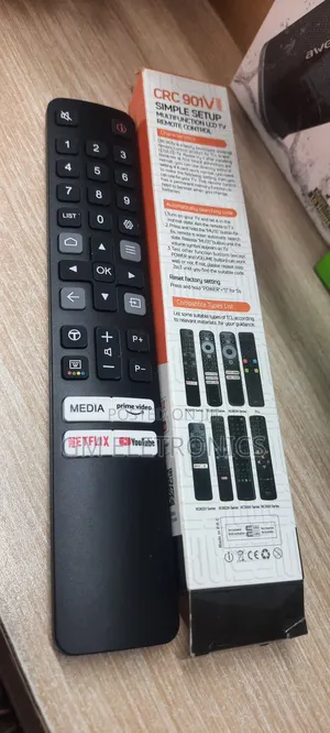 Universal TCL Smart Tv Replacement Remote (Rc-Series).