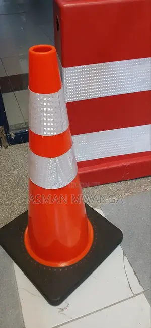 Reflective Road Cones Red-white 75cm