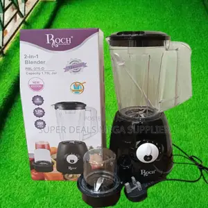 Roch 2 in 1 Blender Powerful Two- Speed Control With Pulse Function