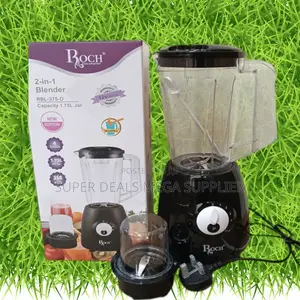 Roch 2 in 1 Blender With Stainless Steel Blades for Fast Blending