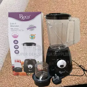 Roch 2 in 1 Blender With 350w Power, Durable Blades and Great Value