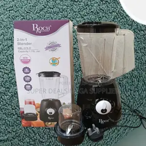 Roch 2 in 1 Blender Easy Operation With Sturdy Plastic Body