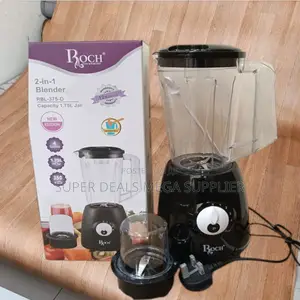 Roch 2 in 1 Blender High Performance With Food Grinder Jar