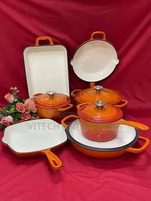 11pcs Cast Iron Cookware