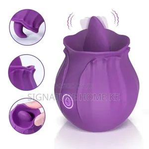 Rose Vibrator With Tongue