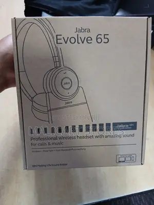 Jabra Evolve 65 Se Stereo Headset With Link380a (Usb-A)(Uc)(With Stand