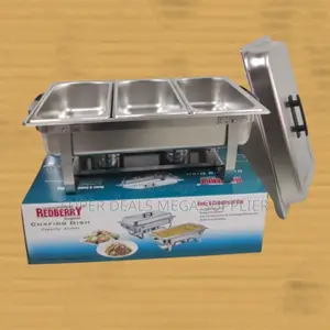 Professional Triple Tray Buffet Stainless Steel Chafing Dish Warmer