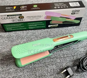 Professional Ceramic Hair Straightener Flat Iron 3d Power