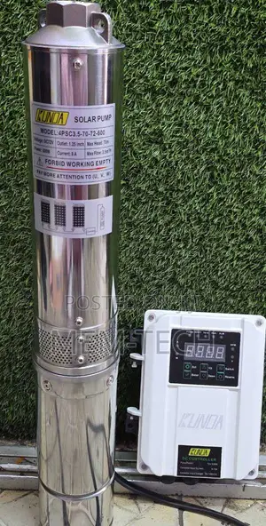 Kunda 70m Solar Submersible Pump Comes With the Control Box