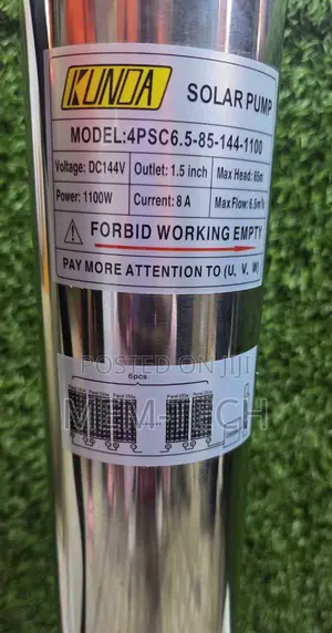 Kunda 80m Solar Submersible Pump Comes With Control Box
