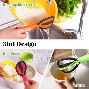 Multifunctional Spoon Can Be Used As A Spoon, Whisk ,Spatula,Drainer