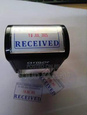 Rectangular Stamp Amor Brand