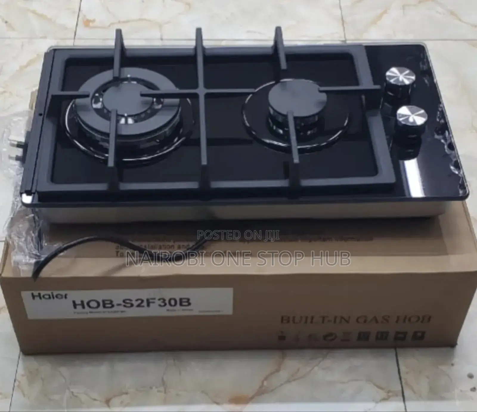 Haier Gas Inbuilt 2 Burner