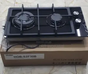 Haier Glass Inbuilt 2 Burner