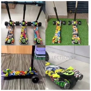 Kids Scooter With Lights, Music Smoke Effects