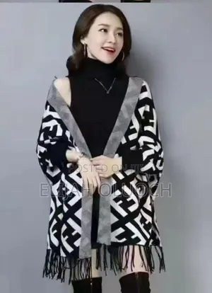 Fendi Designed Ladies Poncho