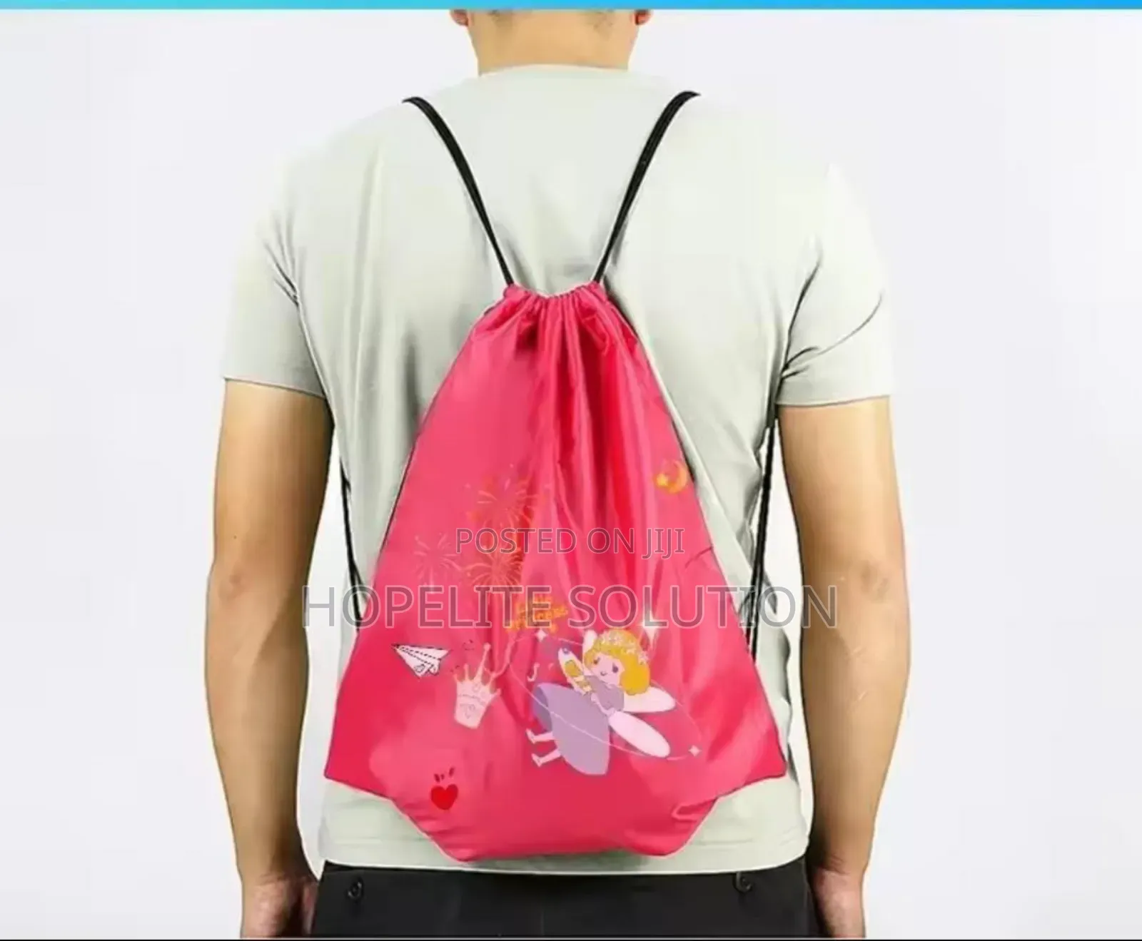 Themed Drawstring Swimming Bag