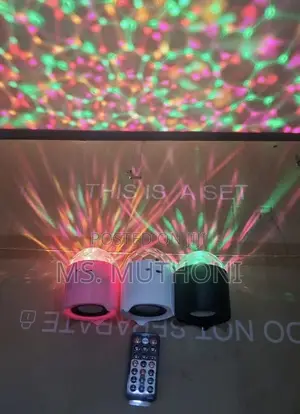 Disco Party Mushroom Magic Lamp With Bluetooth Speaker