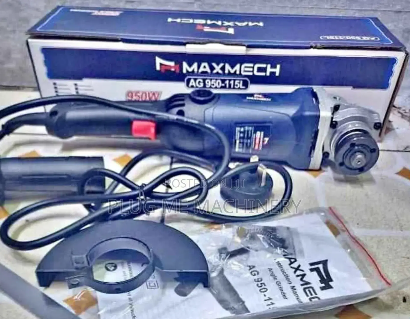 Maxmech Angle Grinder 4', 950 Watts