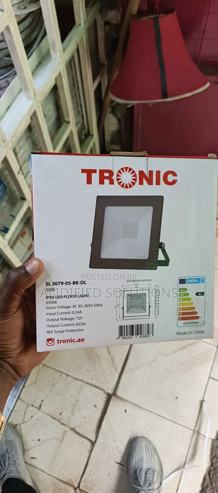 50w Tronic Ac Floodlight