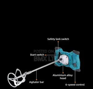 Electric Painters Mixing Electric Bar