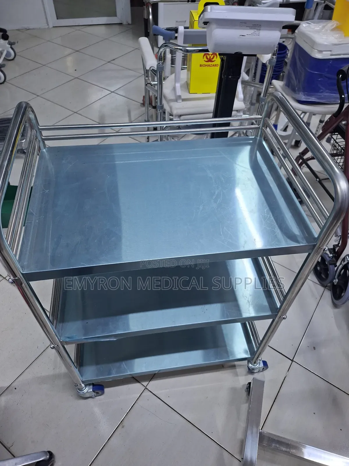 Instruments Trolley 3 Shelves