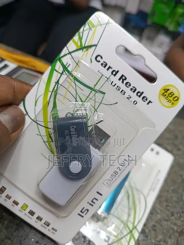 Multi-card Reader Adapter, 4-in-1 Usb 2.0 Port For Micro, Tf, Mmc, Ms,