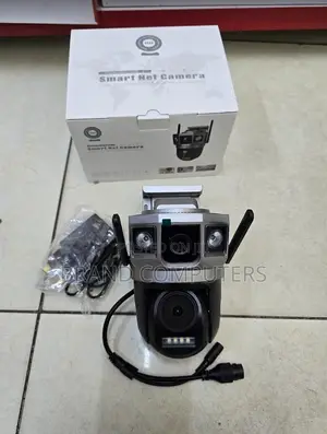 Dual Lens Wifi Dome PTZ Camera 2mp+2mp Full Color