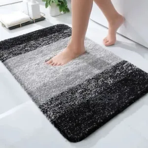 Plush Bathroom Rug Non Slip Bath Mat