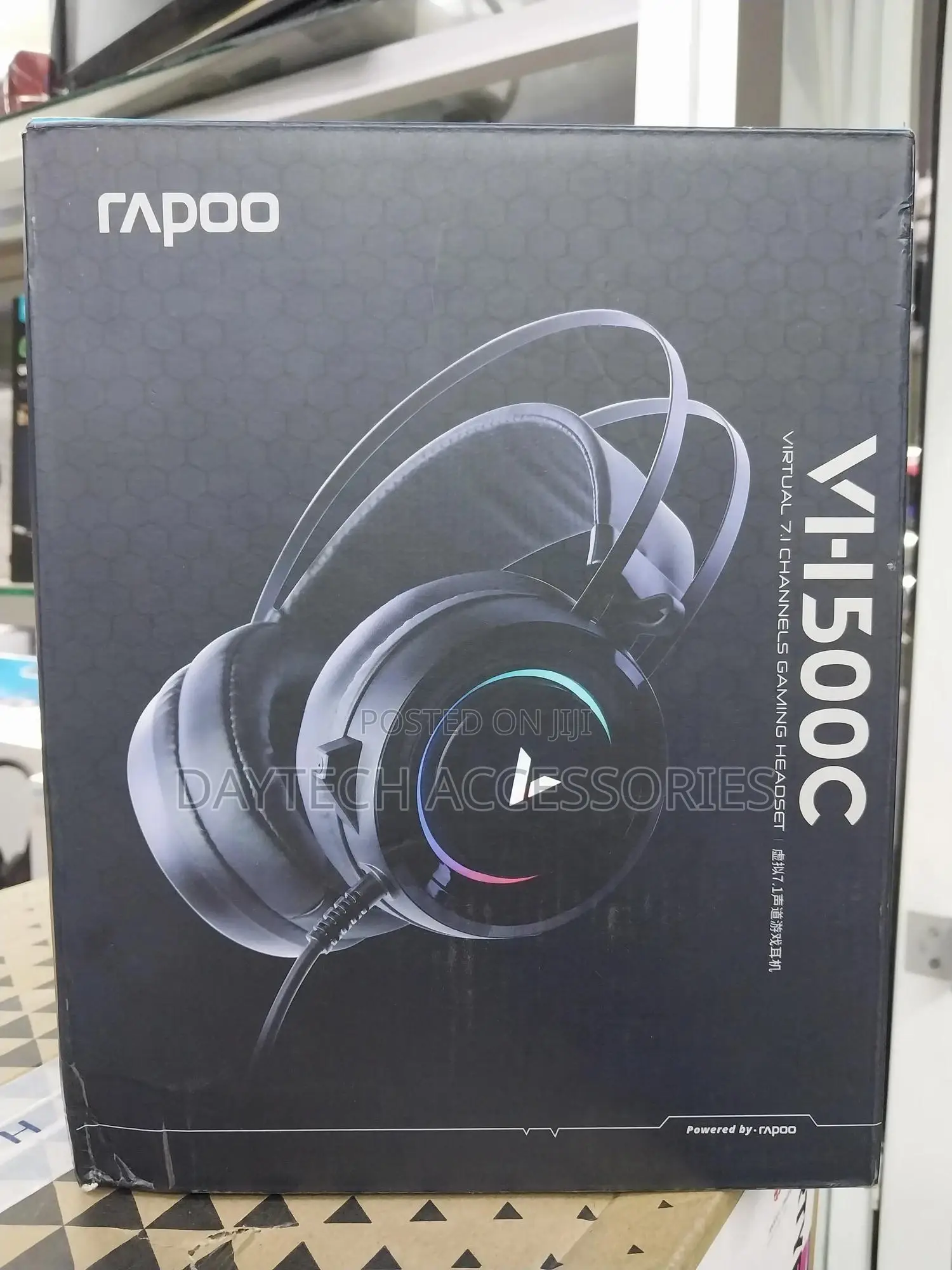 Gaming Headset Rapoo Vh500c With Virtual 7.1, RGB Led