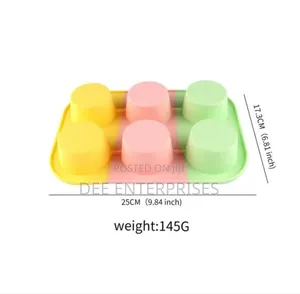 6 Holes Cupcake Tray