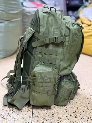 Tactical, Camping and Hiking Backpacks Camouflage Jangle Green