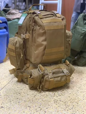 Tactical, Camping And Hiking Backpacks Camouflage And Plain Colours