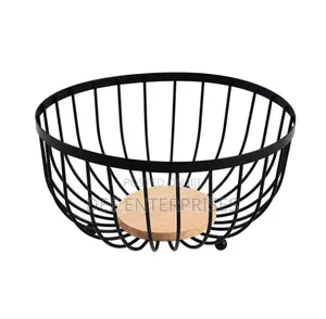 Quality Heavy Fruit Basket With Bamboo