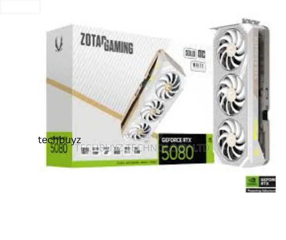 Zotac Geforce RTX 5080 Solid Oc White Edition 16gb Gddr7 Graphics Card