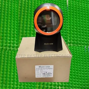 Quick Scanning 1d/2d Round Table Mount Barcode Scanner for Pos Systems